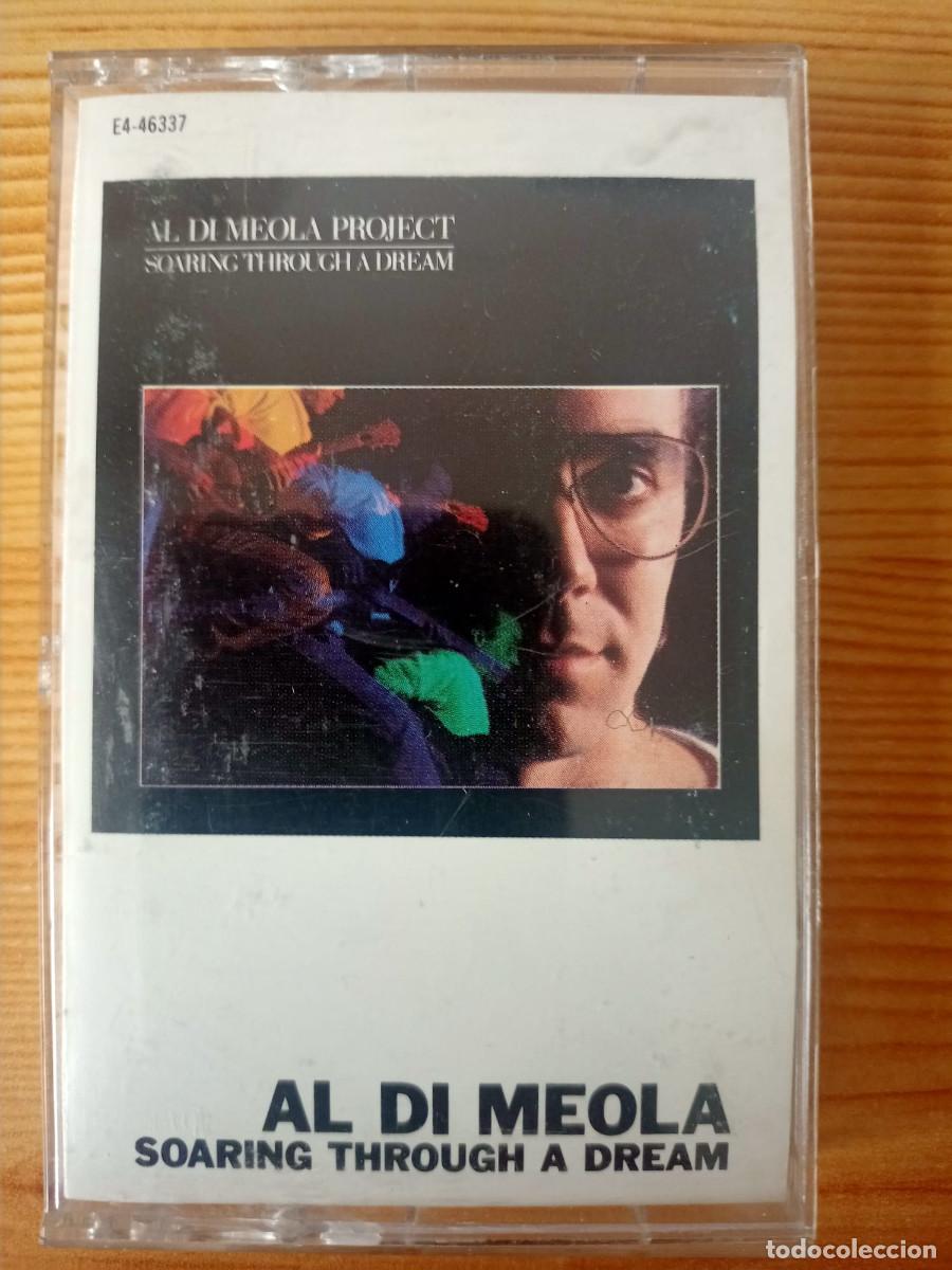 Casetes antiguos: Al Di Meola &ndash; Soaring Through A Dream &ndash; Cassette original EMI-Manhattan E4-46337