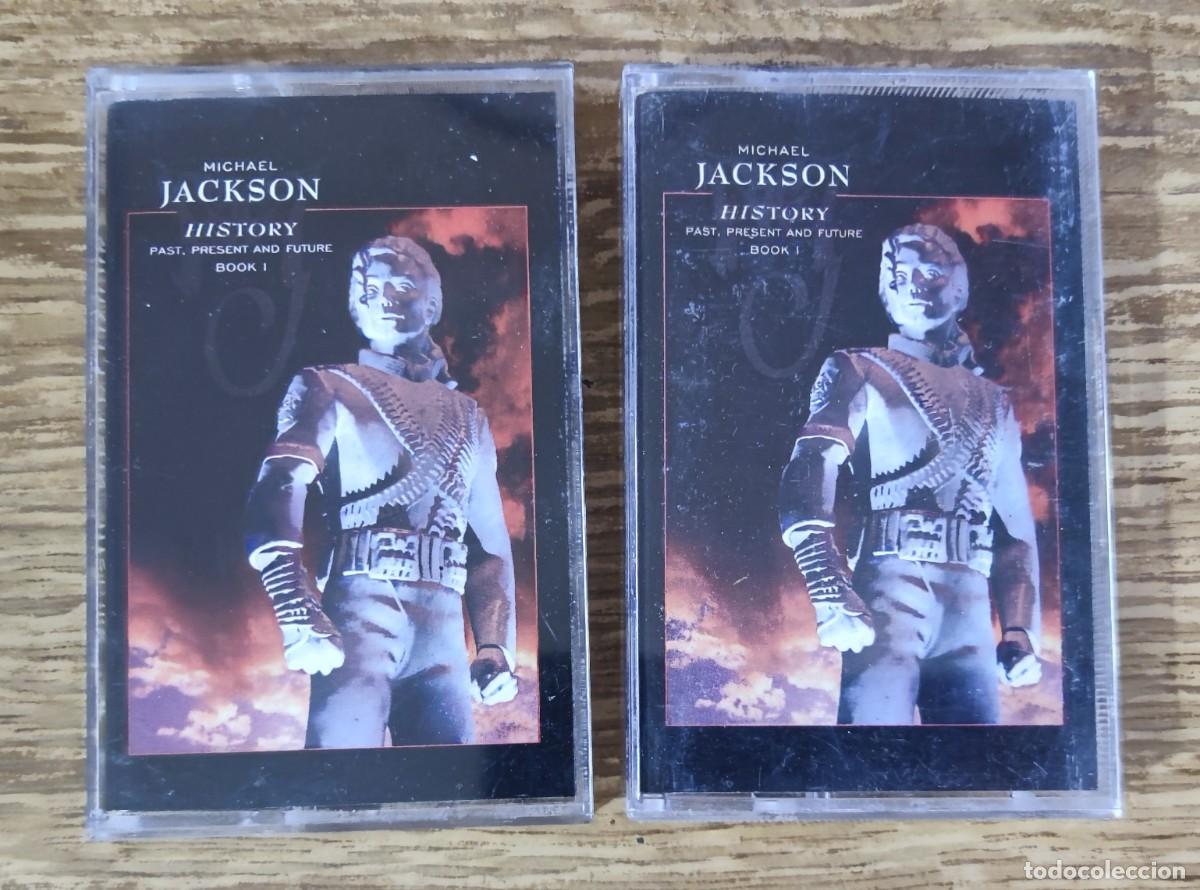 Casetes antiguos: Cassette doble Michael Jackson - HIStory. Past, Present and Future Book 1 (1995) ed. espa&ntilde;ola