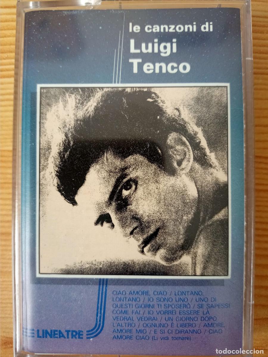 Casetes antiguos: Luigi Tenco &ndash; Le canzoni &ndash; Cassette original RCA Lineatre CK 74480
