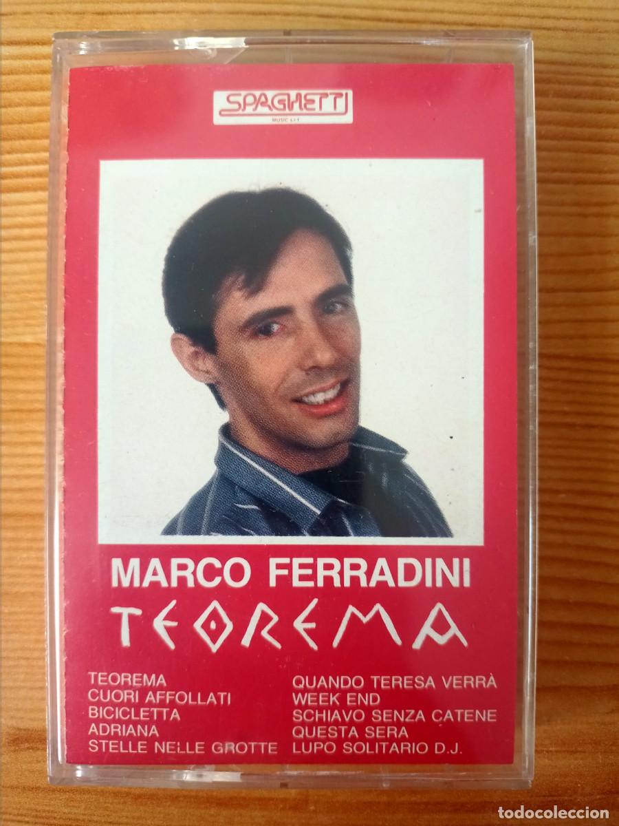 Casetes antiguos: Marco Ferradini &ndash; Teorema &ndash; Cassette original RCA / Spaghetti SPAK 713002