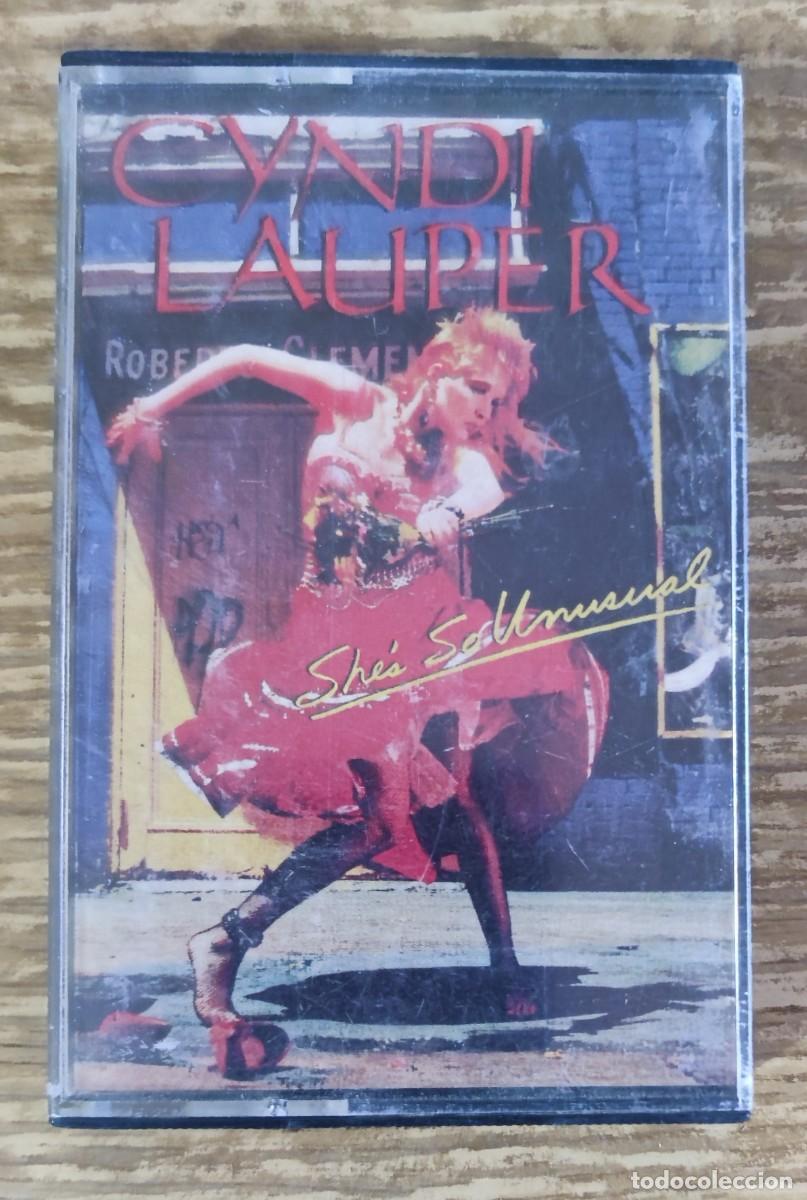 Casetes antiguos: Cassette Cyndi Lauper - She&acute;s So Unusual (1983) ed. espa&ntilde;ola