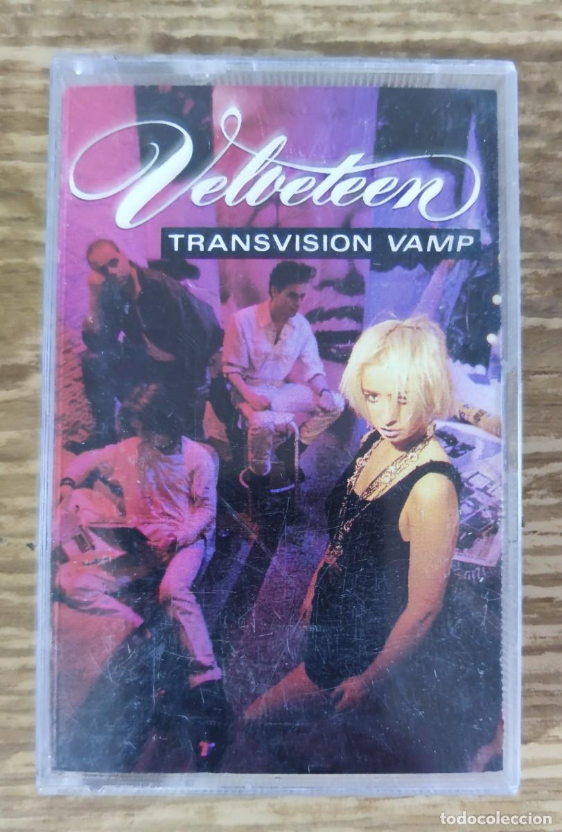 Casetes antiguos: Cassette Transvision Vamp - Velveteen (1989)