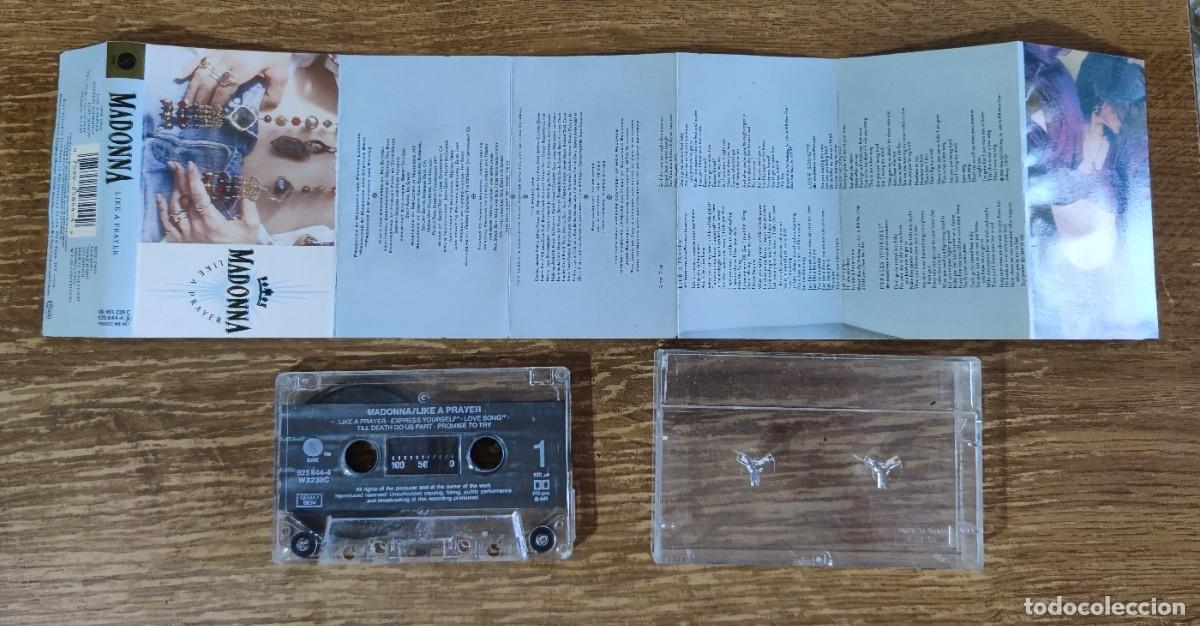 Casetes antiguos: Cassette Madonna - Like a Prayer (1989) - Foto 2