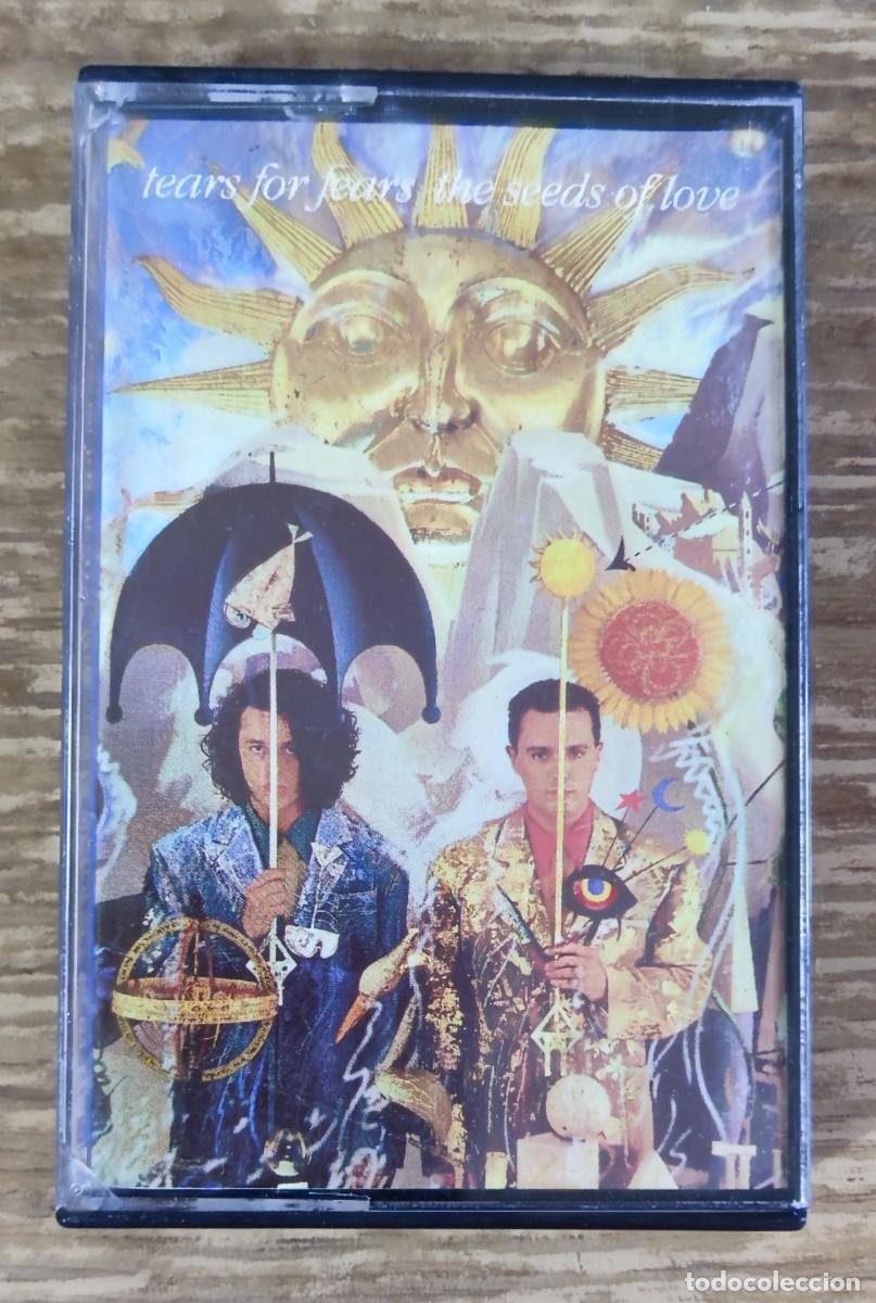 Casetes antiguos: Cassette Tears for Fears - The Seeds of Love (1989) ed. espa&ntilde;ola