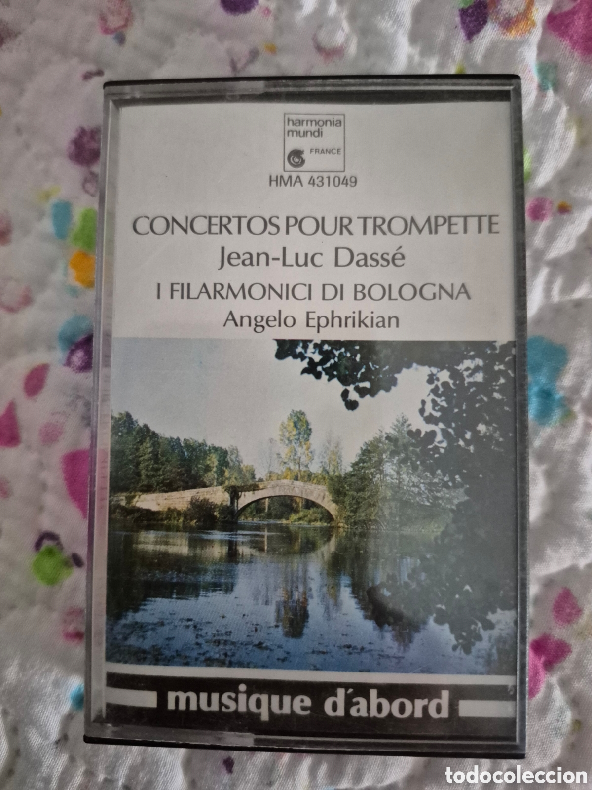 Casetes antiguos: Casset Concertos pour trompette Jean Luc Dasse