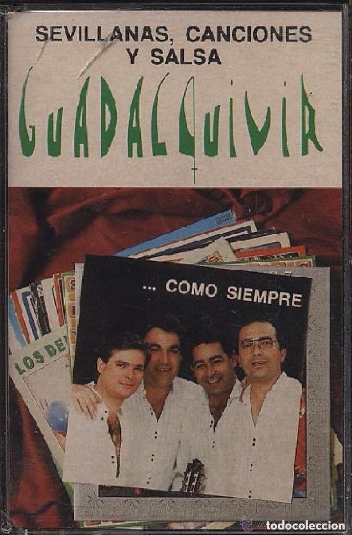 Casetes antiguos: CASETE - GUADALQUIVIR - COMO SIEMPRE - SEVILLANAS CANCIONES Y SALSA