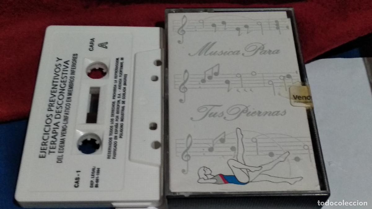Casetes antiguos: M&Uacute;SICA PARA TUS PIERNAS-VENOSMIL-INCLUYE TABLA DE EJERCICIOS - Casete 1994 DRA. M. SERRA ESCORIHUELA