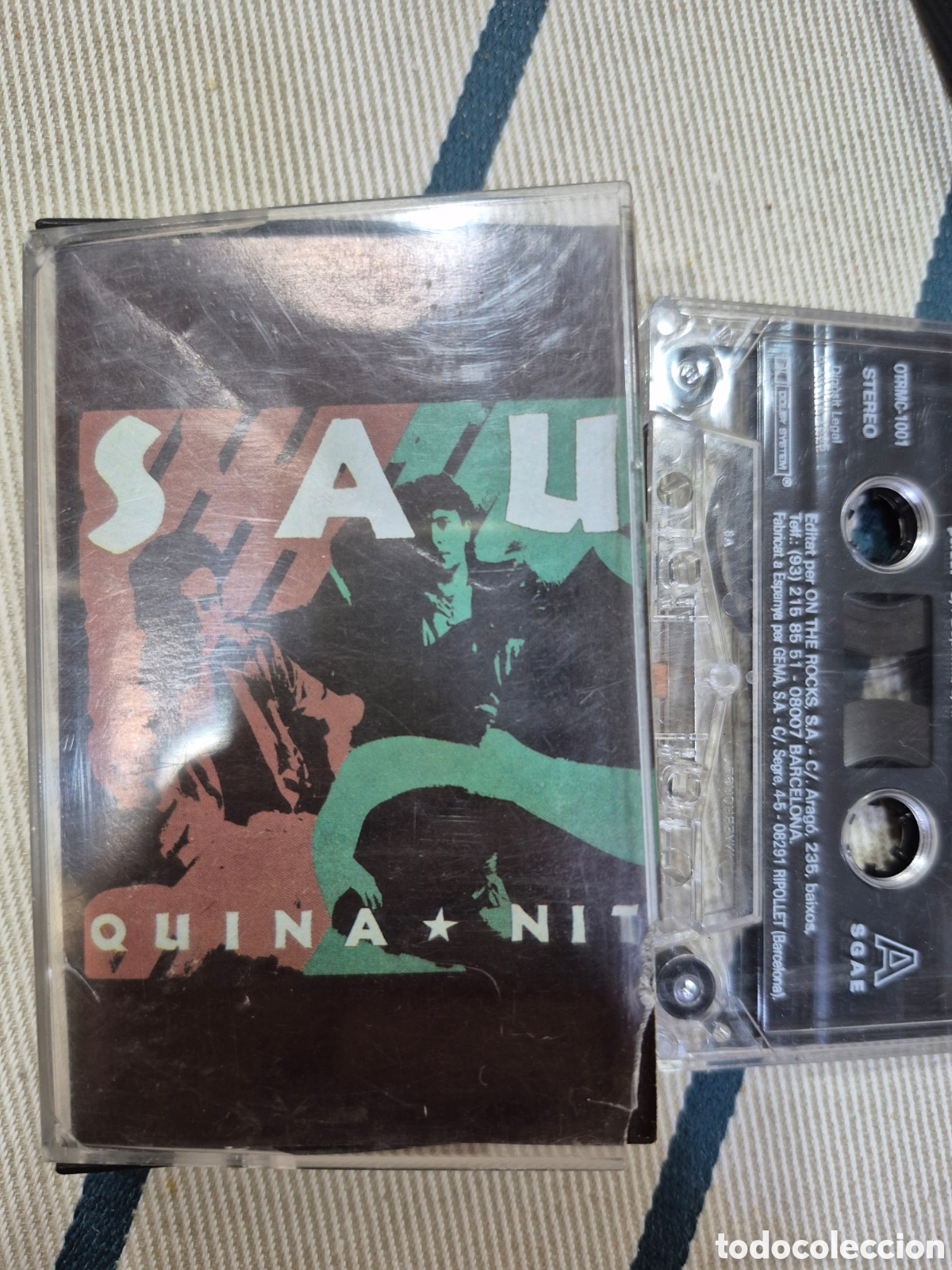 Casetes antiguos: Casset Sau Quina nit