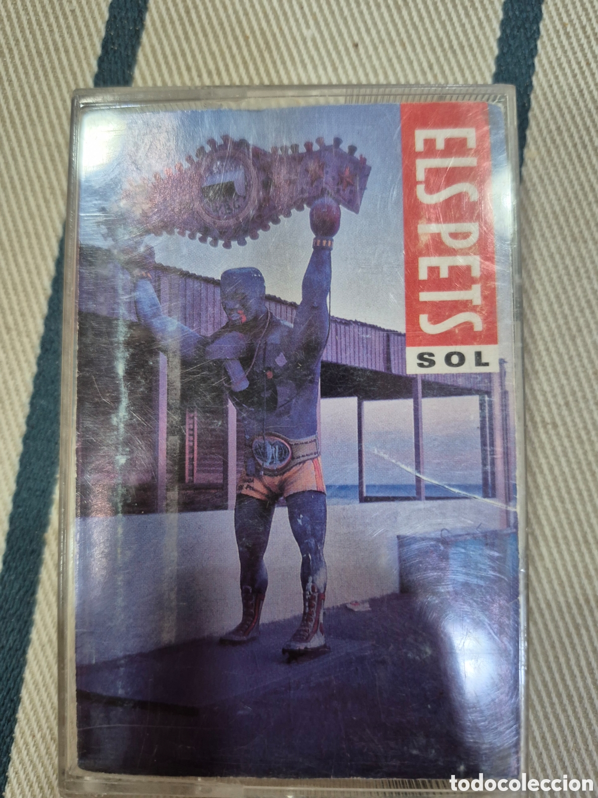 Casetes antiguos: Casset del grup els Pets de l'album &rdquo; Sol&rdquo;