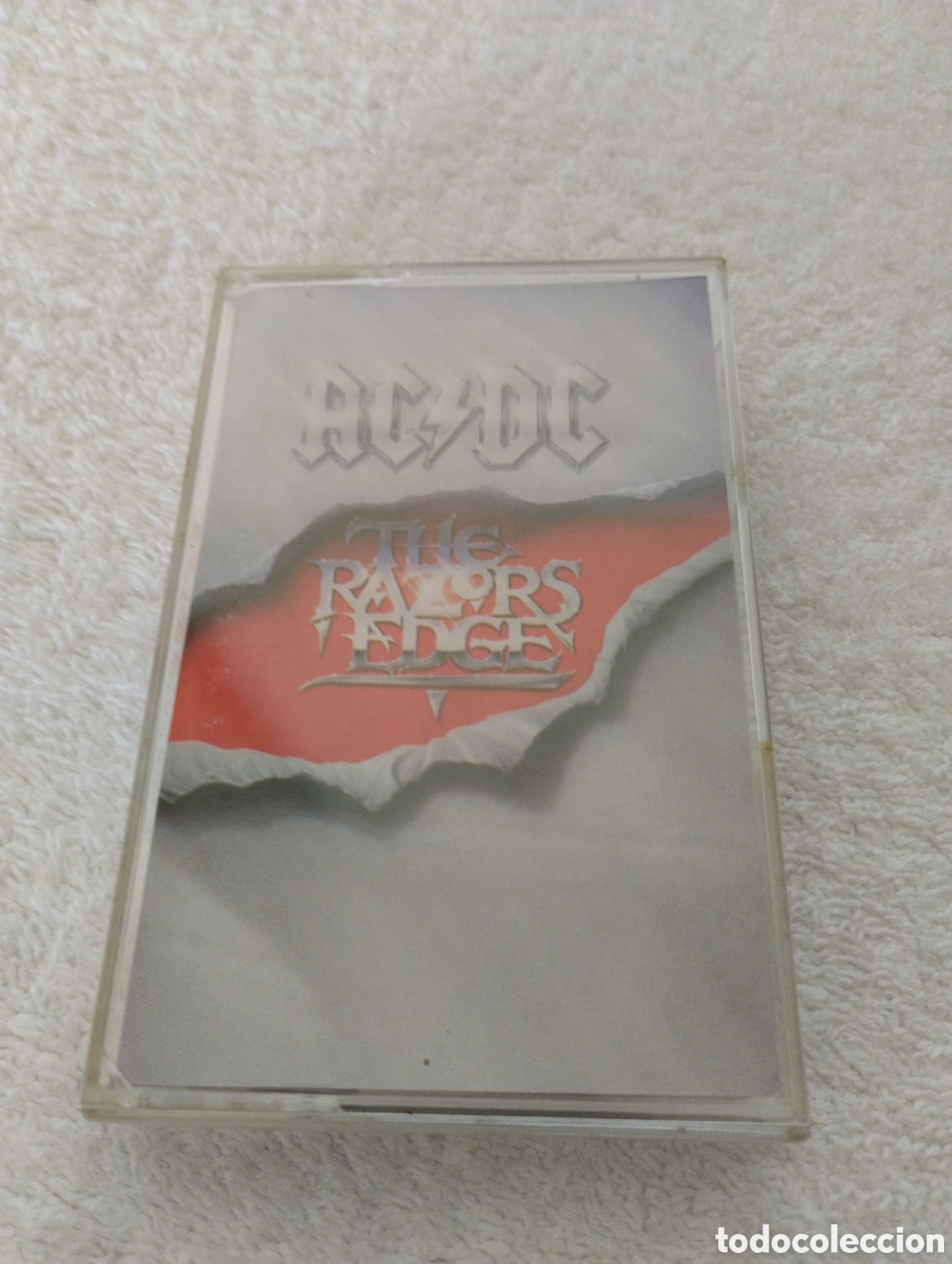 Old Cassettes: Cinta casete AC/DC The Razors Edges