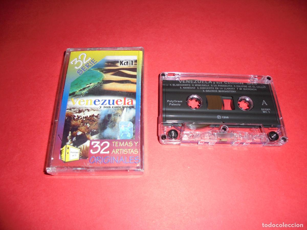 Casetes antiguos: VENEZUELA Y SUS CANCIONES - CASSETTE - 557001-4 - KCT 1