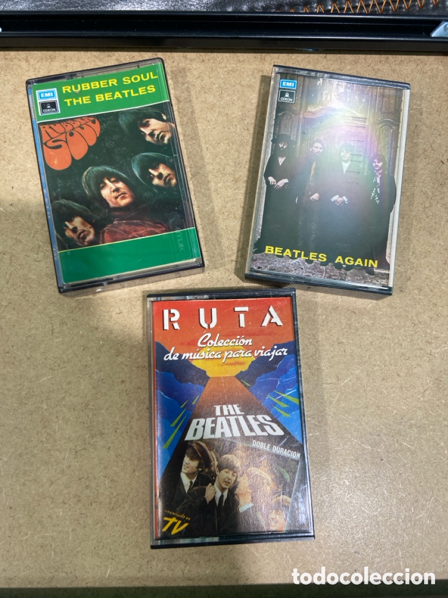 Casetes antiguos: The Beatles. Lote 3 casettes. Perfecto estado