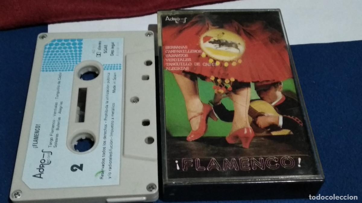Casetes antiguos: FLAMENCO / SERRANAS, TARANTOS, VERDIALES, ALEGRIAS... - 1976 ADRO S RECORDS CASETE CINTA RARA