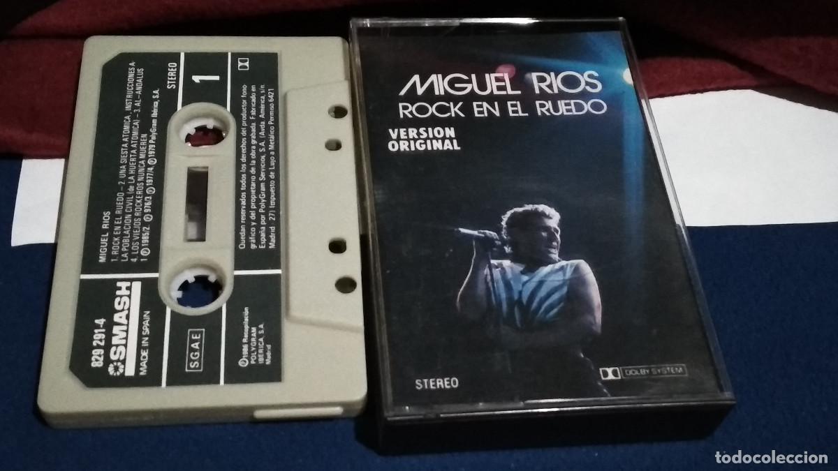 Casetes antiguos: MIGUEL RIOS / ROCK EN EL RUEDO - 1986 SMASH POLYGRAM CASETE CINTA