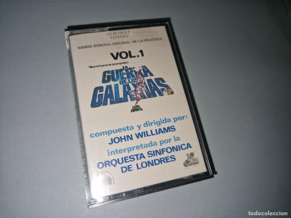 Casetes antiguos: BANDA SONORA - LA GUERRA DE LAS GALAXIAS - STAR WARS - 2 CASSETTES