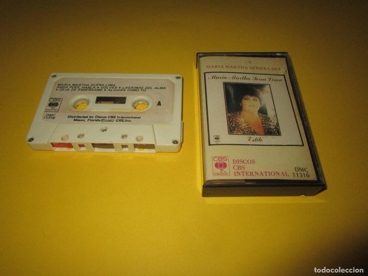 Casetes antiguos: MARIA MARTHA SERRA LIMA - CASSETTE - DMC 11316 - EL SUE&Ntilde;O IMPOSIBLE - LAGRIMAS DEL ALMA ...