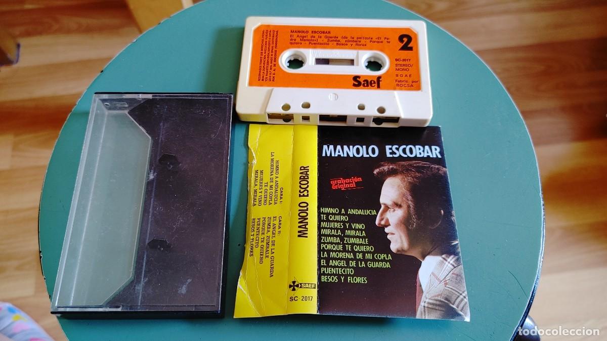 Casetes antiguos: MANOLO ESCOBAR-CASETE