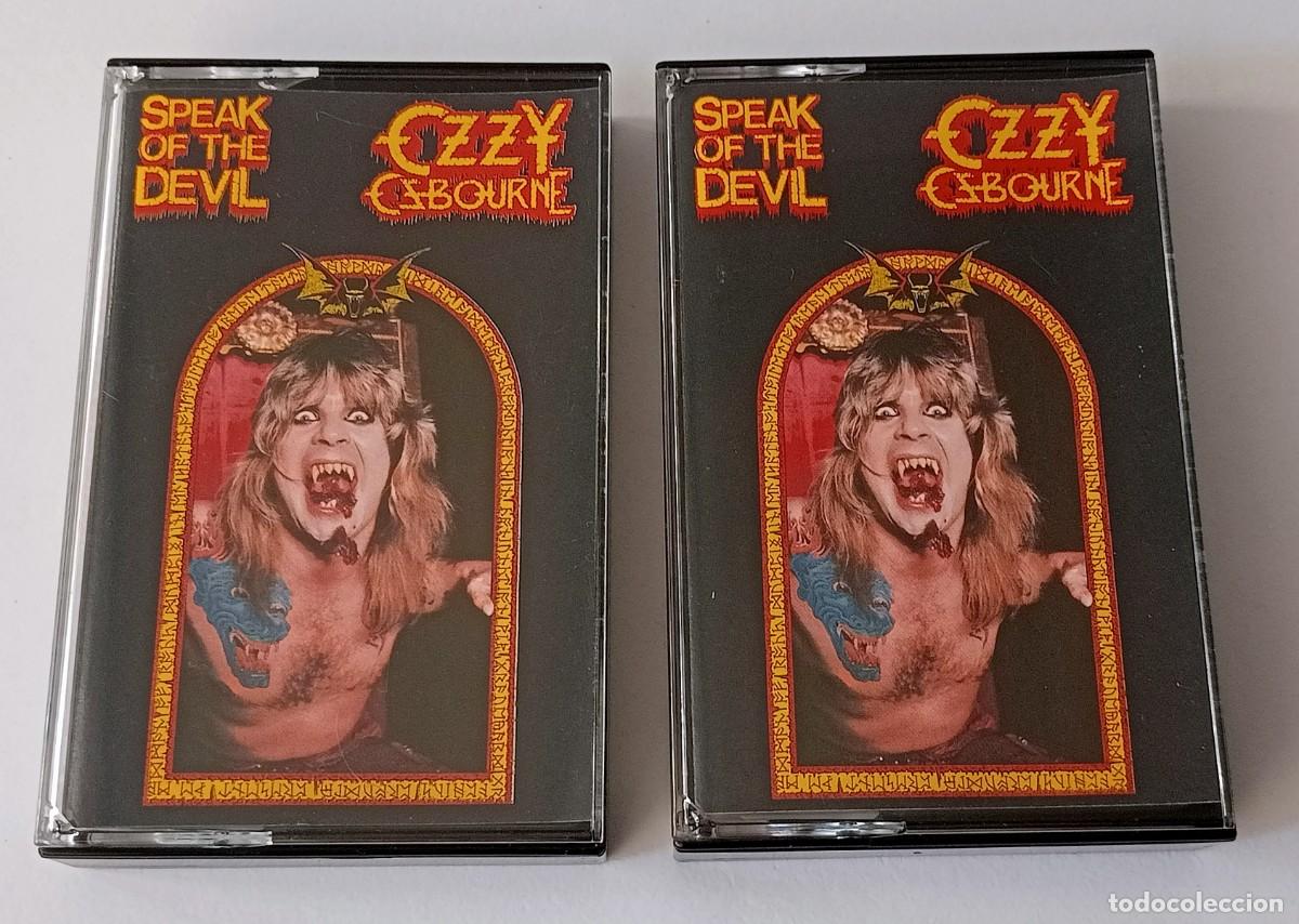 Casetes antiguos: DOBLE CASSETTE OZZY OSBOURNE - SPEAK OF THE DEVIL