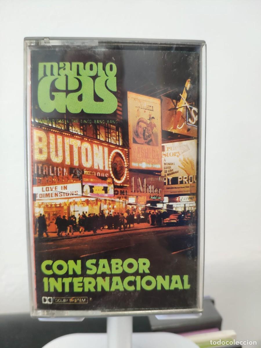 Casetes antiguos: Manolo Gas - Con Sabor Internacional (Cassette) 1 - Foto 2