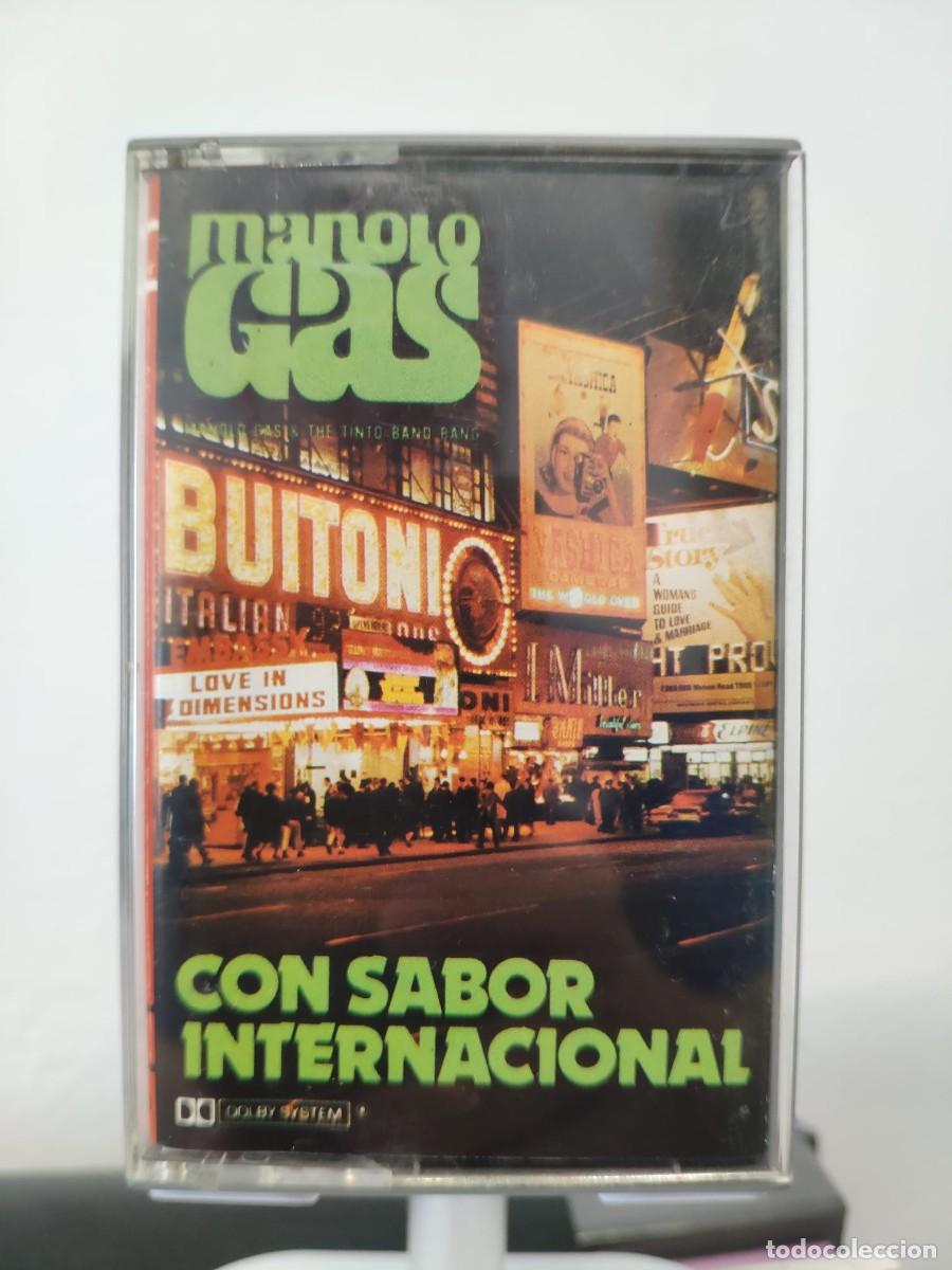 Casetes antiguos: Manolo Gas - Con Sabor Internacional (Cassette) 2 - Foto 1