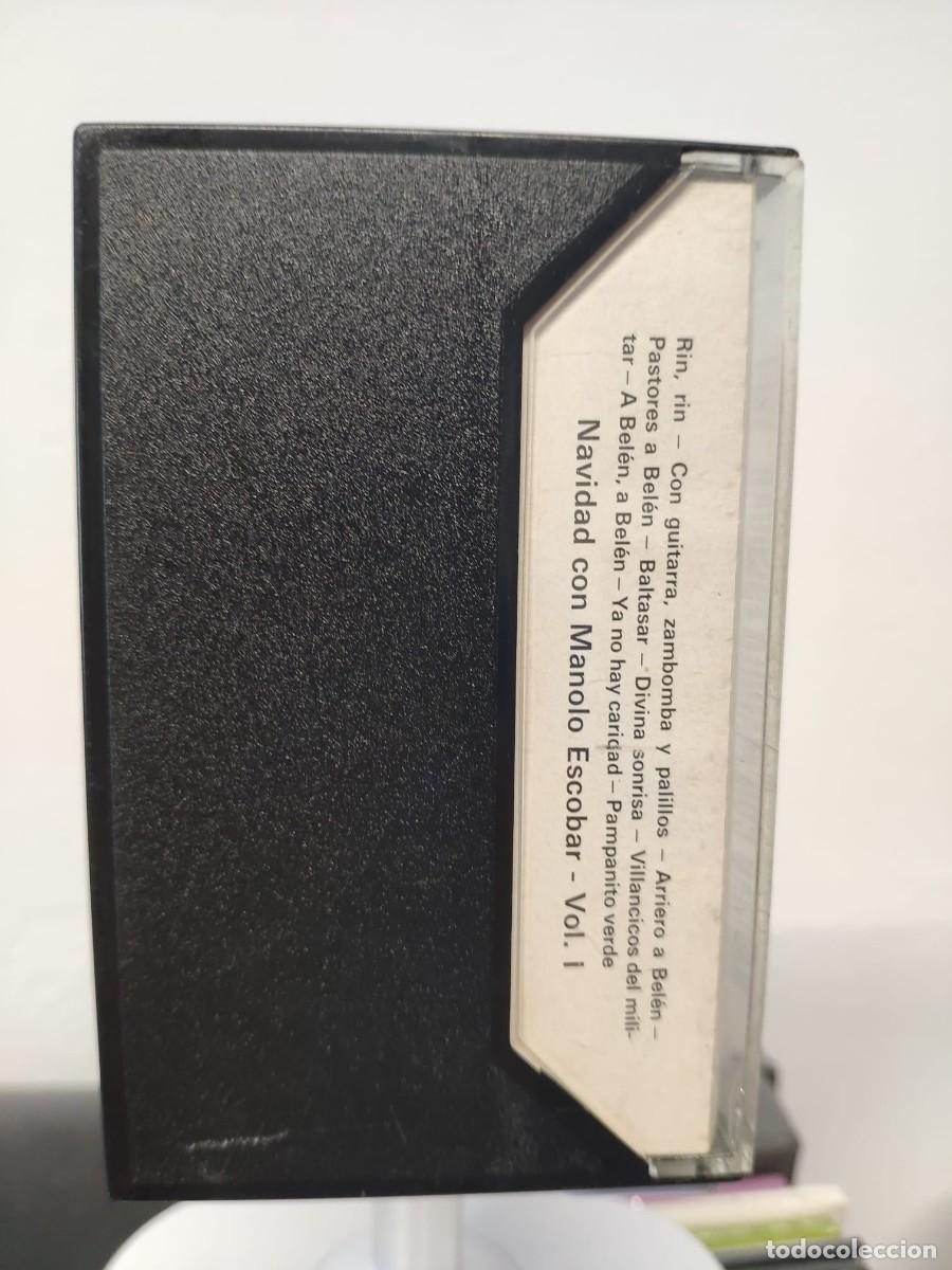 Casetes antiguos: Manolo Escobar - Navidad Vol. 1 (Cassette) - Foto 2
