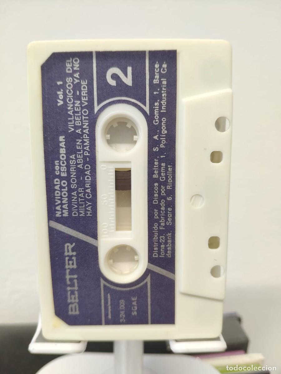 Casetes antiguos: Manolo Escobar - Navidad Vol. 1 (Cassette) - Foto 3