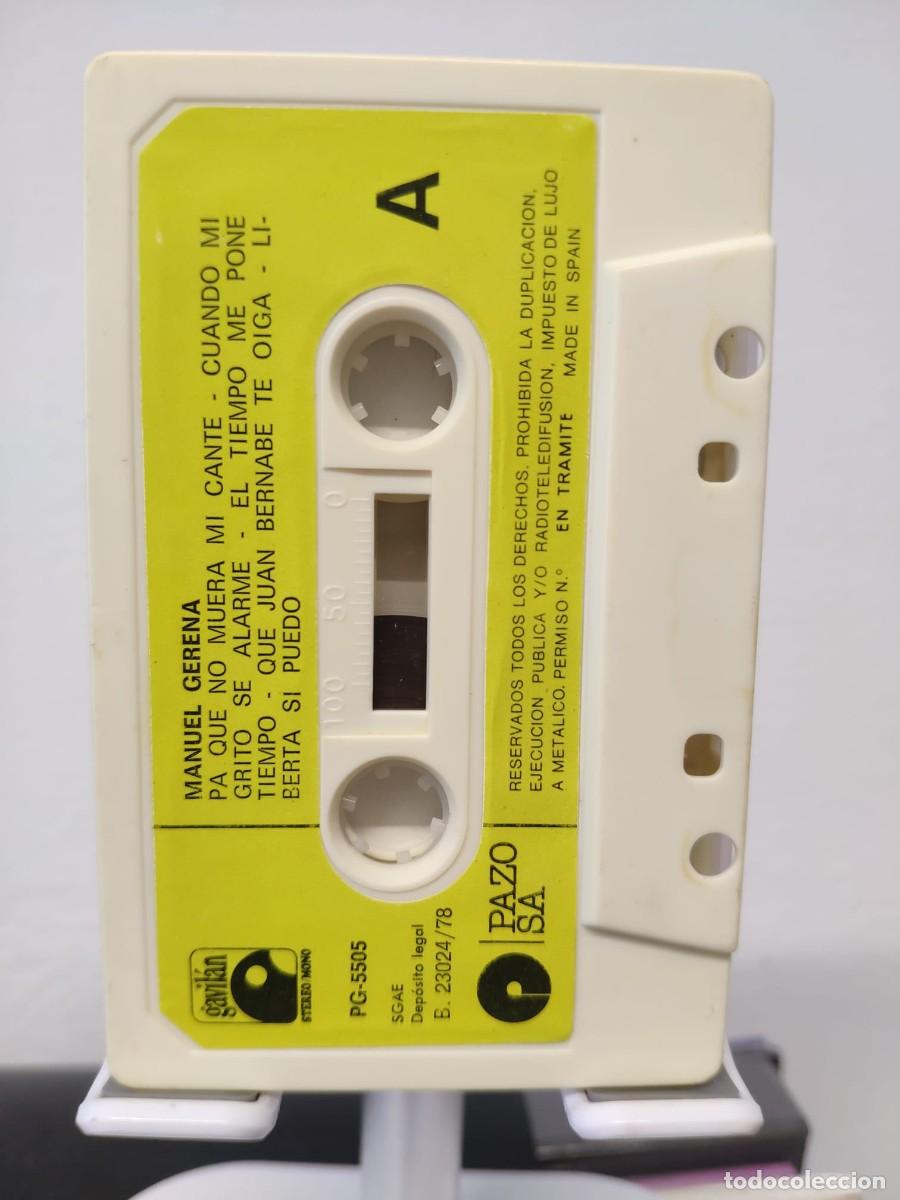 Casetes antiguos: Manuel Gerena (Cassette) - Foto 3