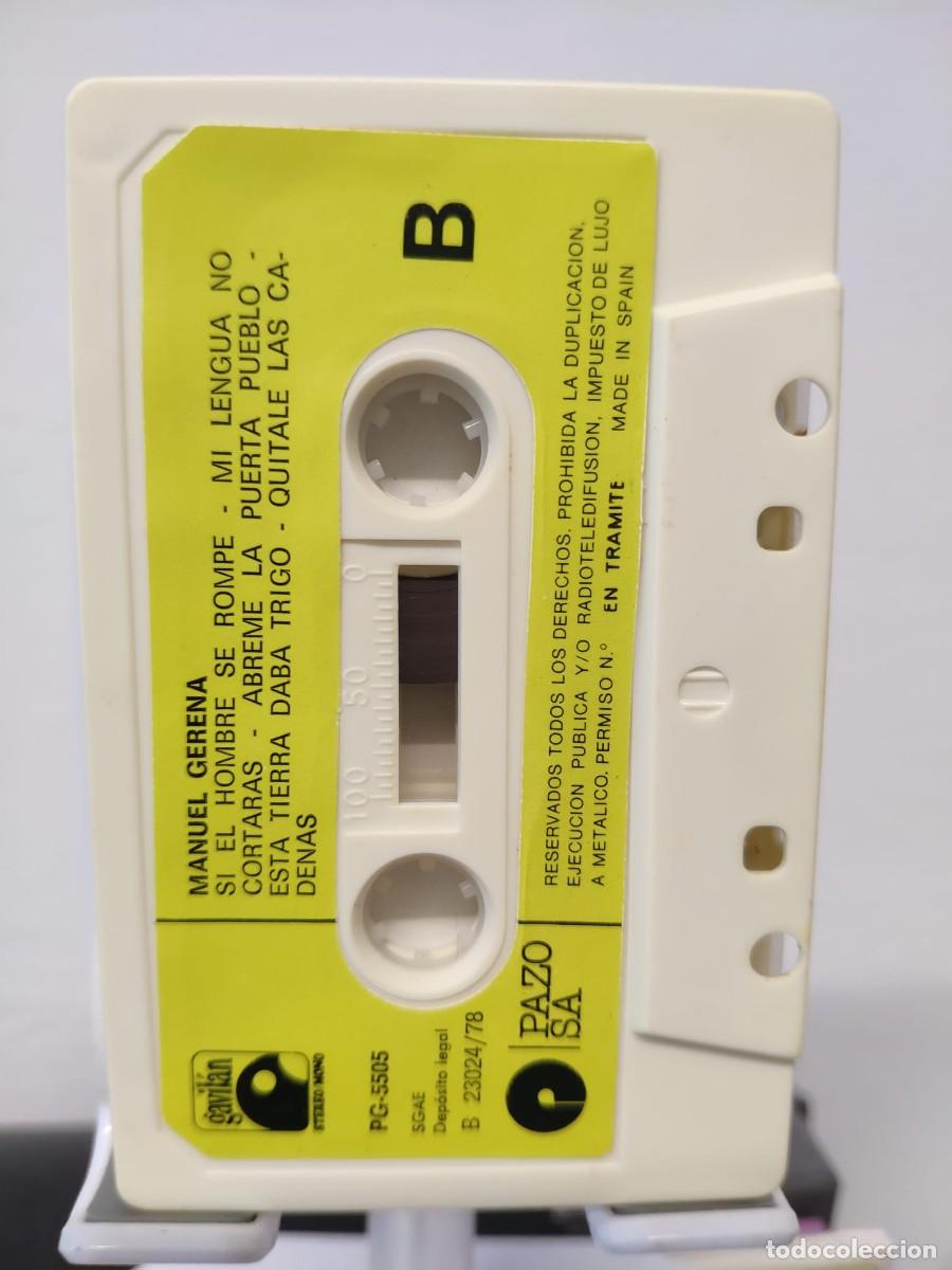 Casetes antiguos: Manuel Gerena (Cassette) - Foto 4