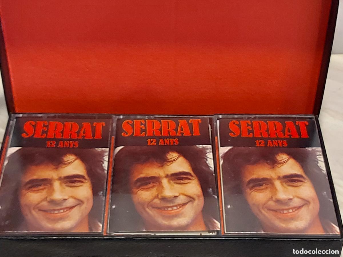 Casetes antiguos: JOAN MANUEL SERRAT | SERRAT 12 ANYS | ESTUCHE TRIPLE CASETE-EDIGSA-1980