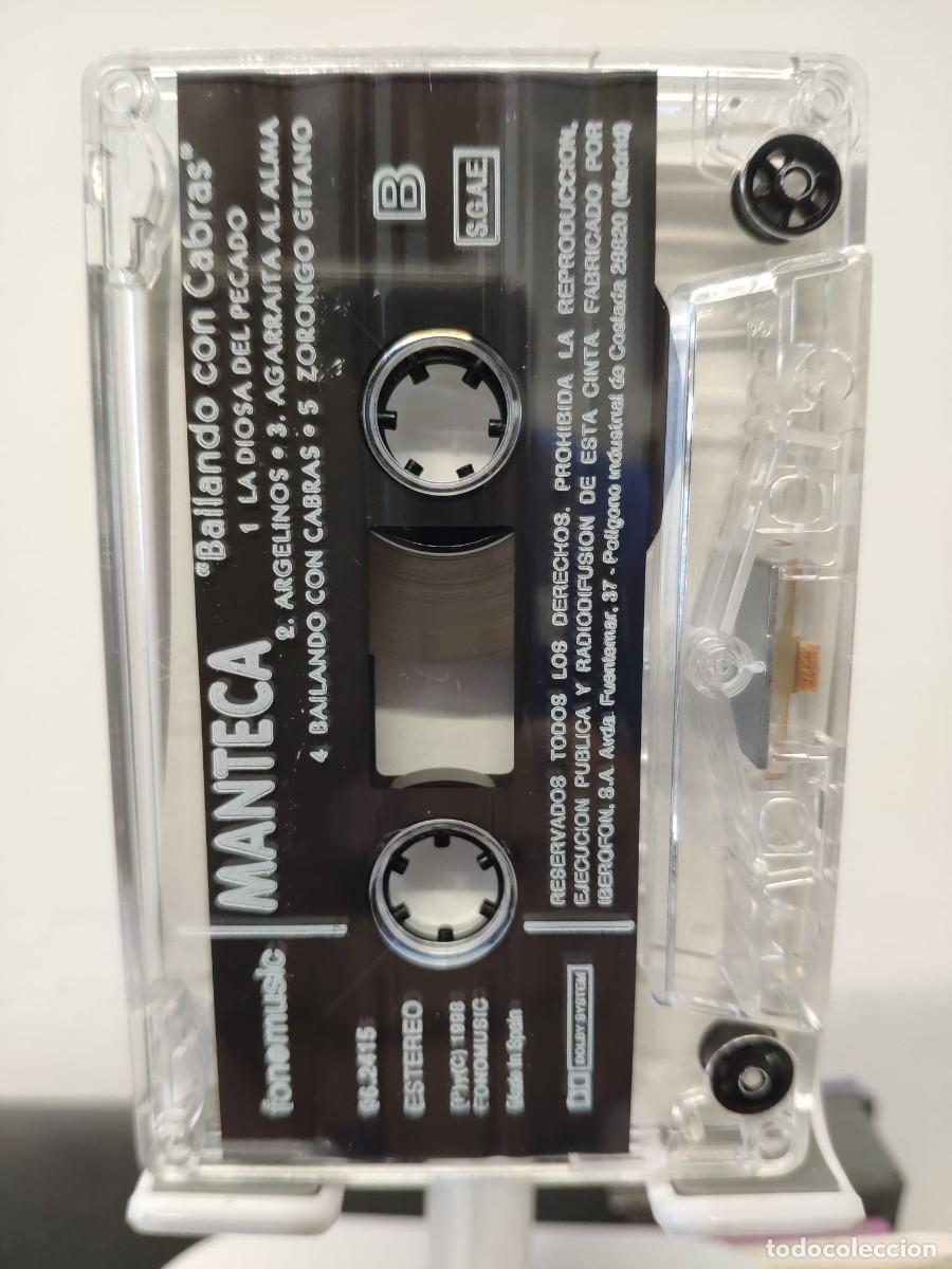Casetes antiguos: Manteca - Bailando con Cabras (Cassette) - Foto 4