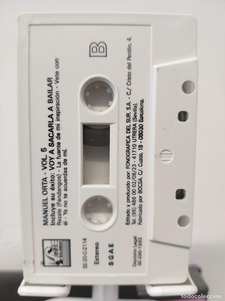 Casetes antiguos: Manuel Orta - Vol. 5 (Cassette) - Foto 2