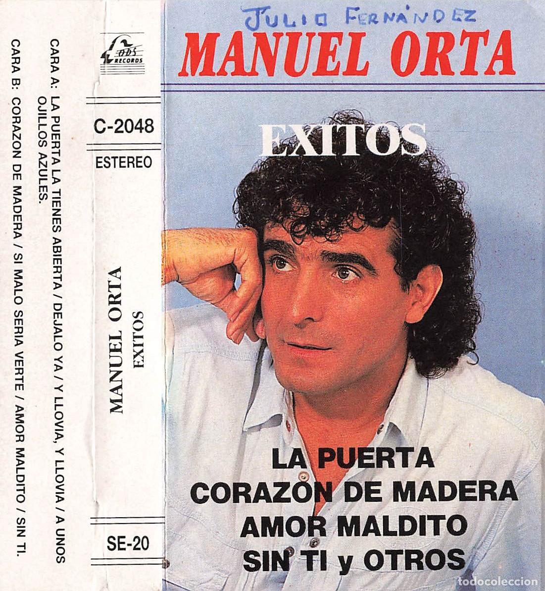 Casetes antiguos: Manuel Orta - &Eacute;xitos (Cassette) - Foto 1