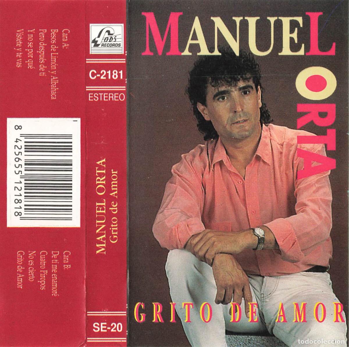 Casetes antiguos: Manuel Orta - Grito de Amor (Cassette) - Foto 1