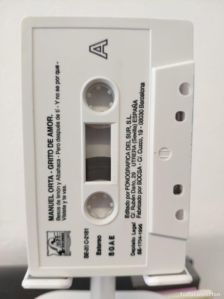 Casetes antiguos: Manuel Orta - Grito de Amor (Cassette) - Foto 5