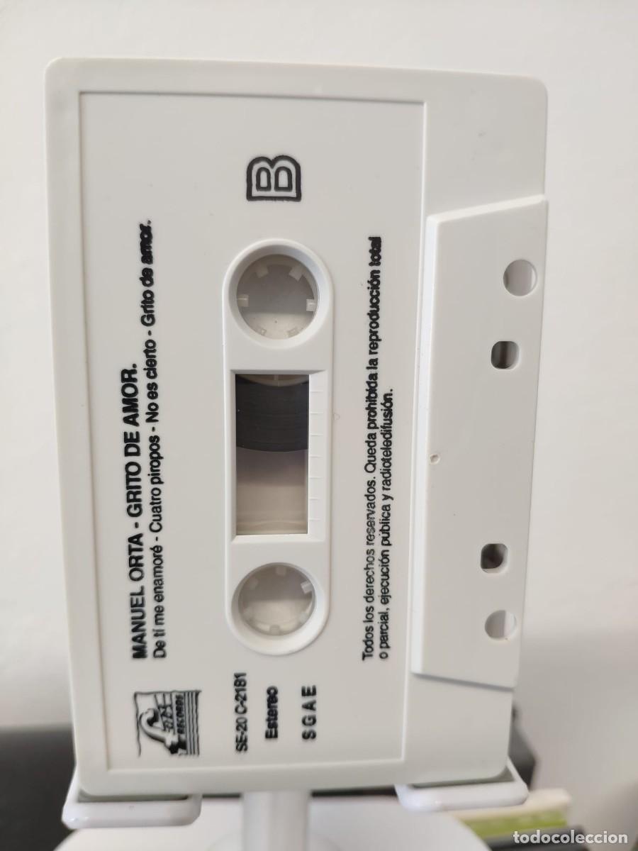 Casetes antiguos: Manuel Orta - Grito de Amor (Cassette) - Foto 6