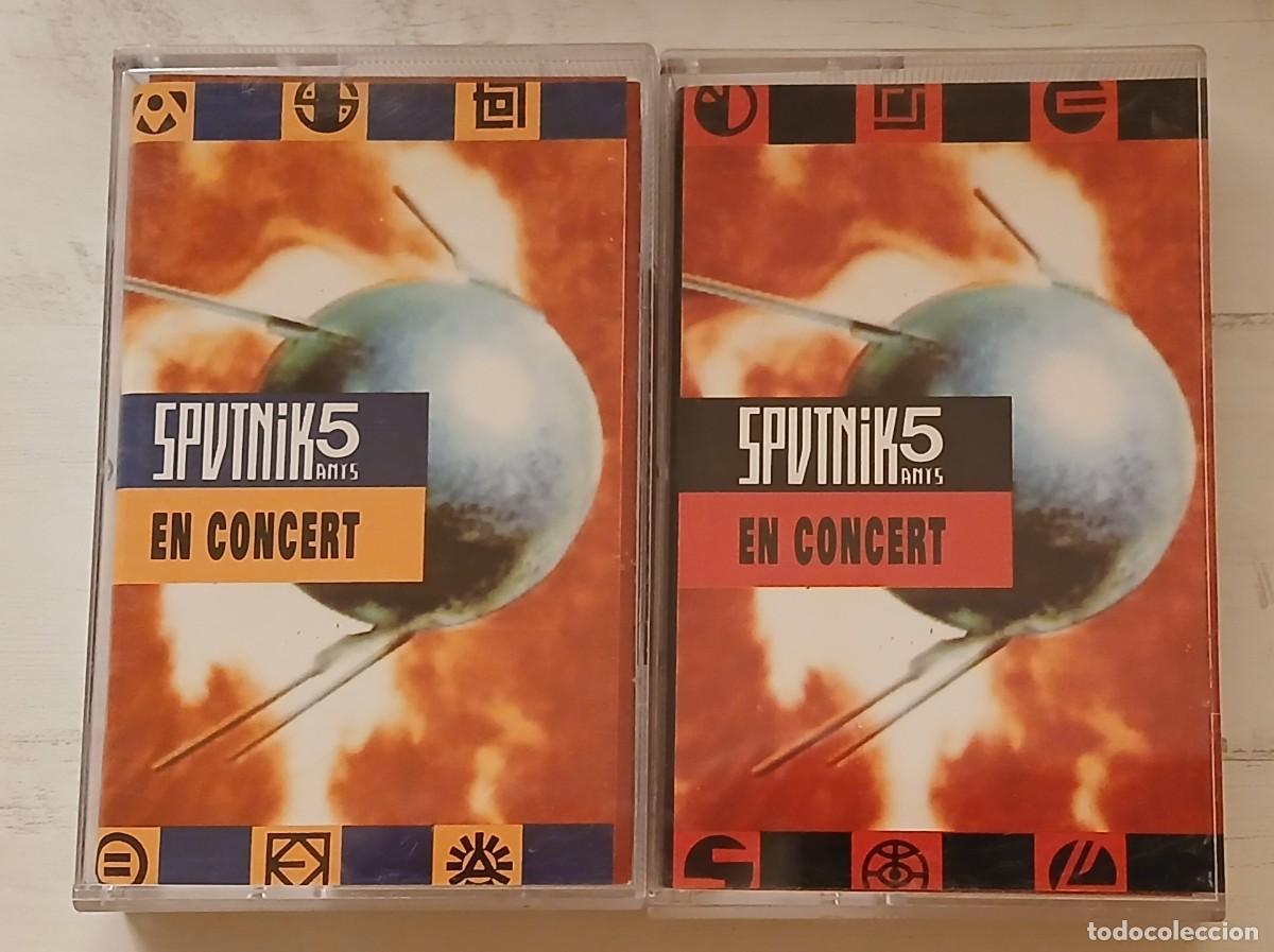 Casetes antiguos: Sputnik 5 anys. En Concert (2 k7, complet)