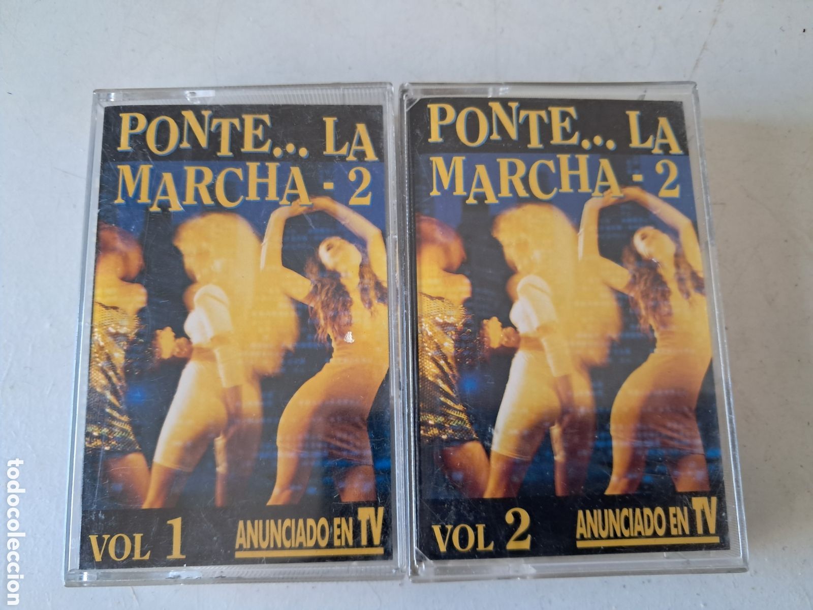 Casetes antiguos: PONTE LA MARCHA 2. DOBLE &Aacute;LBUM CASSETTE