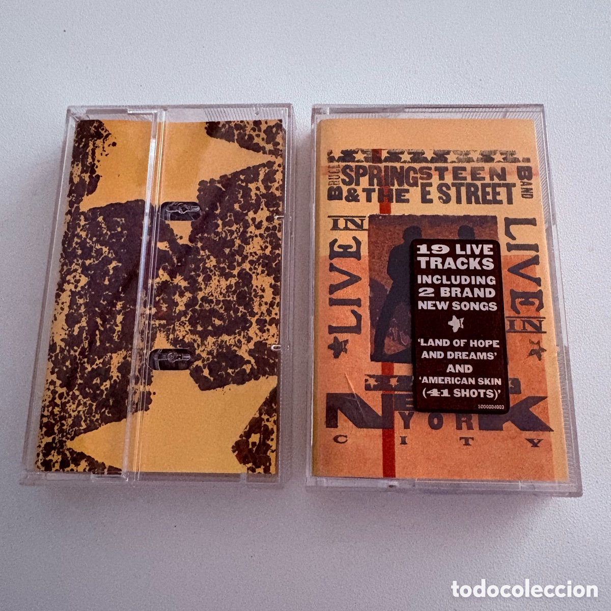 Casetes antiguos: doble cinta cassette Bruce Springsteen & The E-Street Band &ndash; Live In New York City del 2001