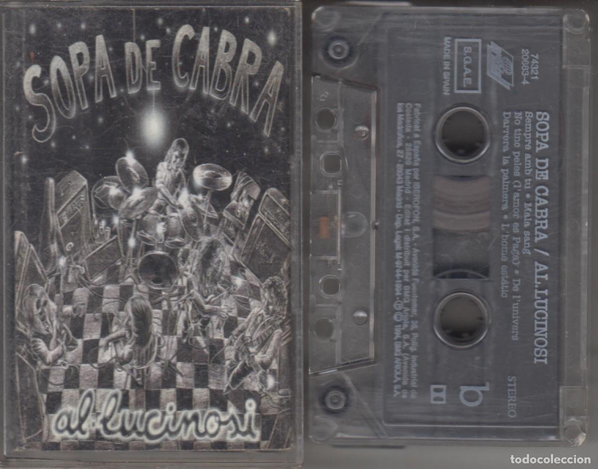 Cassettes Anciennes: Sopa de Cabra cassette Al&middot;lucinosi 1994 BMG Ariola