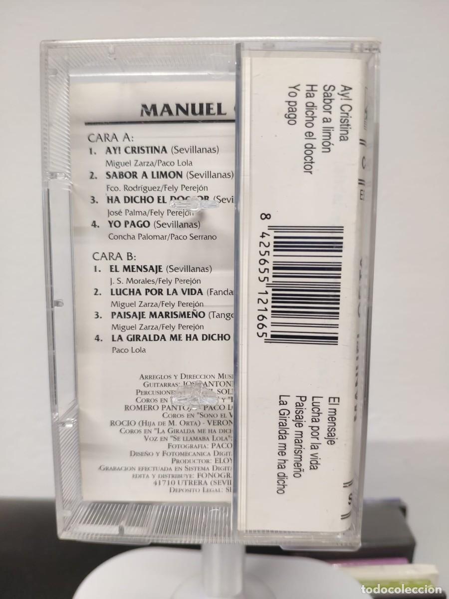 Casetes antiguos: Manuel Orta - Sabor a Lim&oacute;n (Cassette) - Foto 4