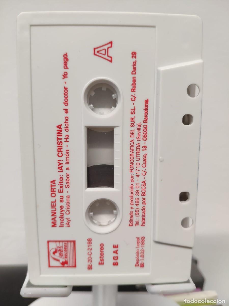 Casetes antiguos: Manuel Orta - Sabor a Lim&oacute;n (Cassette) - Foto 5