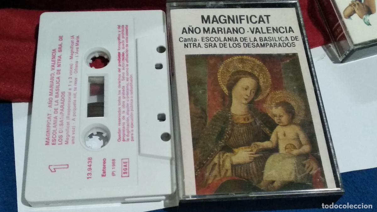 Casetes antiguos: MAGNIFICAT A&Ntilde;O MARIANO, VALENCIA. ESCOLAN&Iacute;A DE LA BAS&Iacute;LICA DE NTRA. SRA. DE LOS DESAMPARADOS CASETE