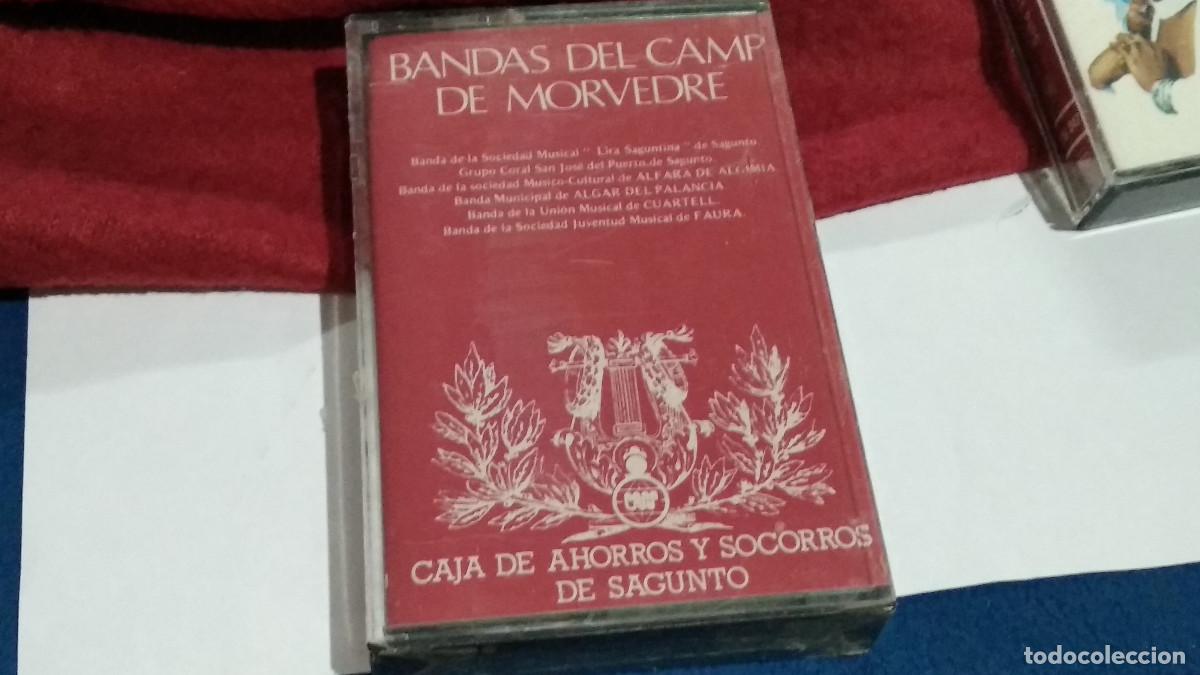 Casetes antiguos: BANDES DEL CAMP DE MORVEDRE VOL 1. CAJA DE AHORROS Y SOCORROS DE SAGUNTO. CASETE PRECINTADO NUEVO