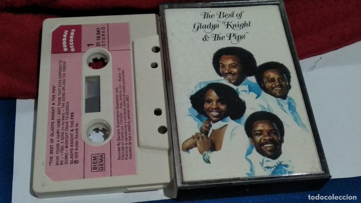 Casetes antiguos: - CASETE CINTA Gladys Knight & The Pips &ndash; The Best Of Gladys Knight & The Pips - 1976 BUDDAH RECORDS