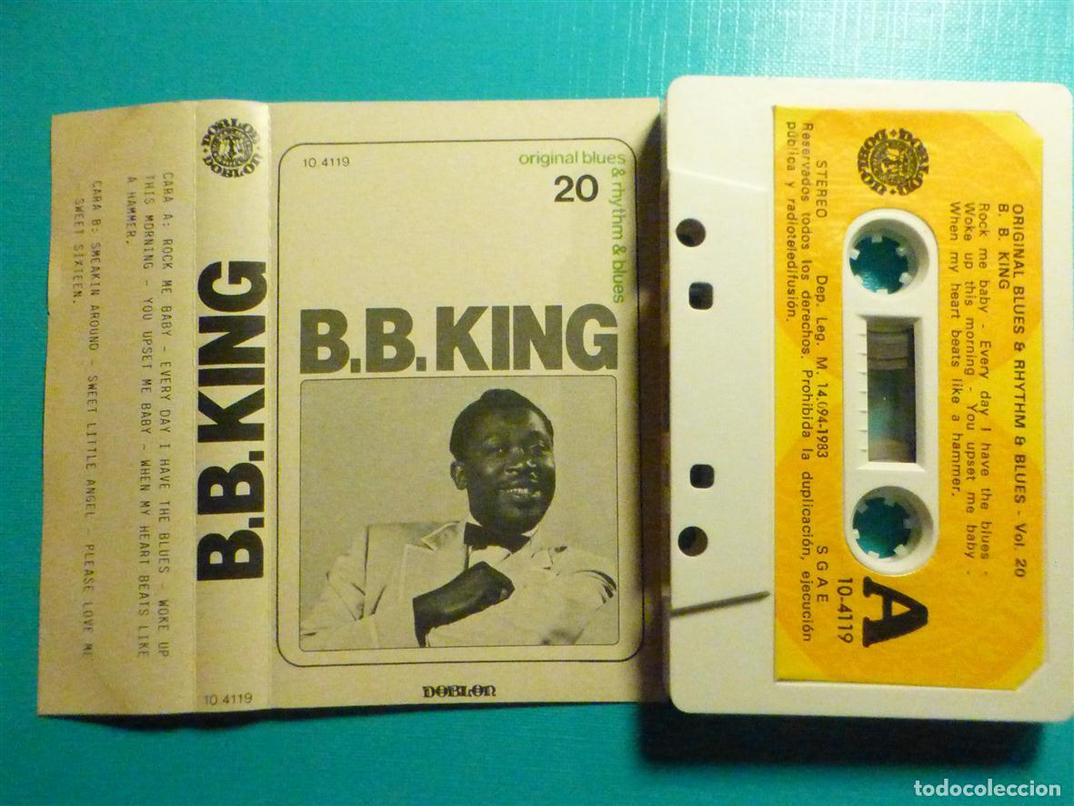 Casetes antiguos: ✔ Cinta de Cassette - Casete - B.B. King - BB - Original Blues & Rhythm Vol. 20 - Doblon 1983