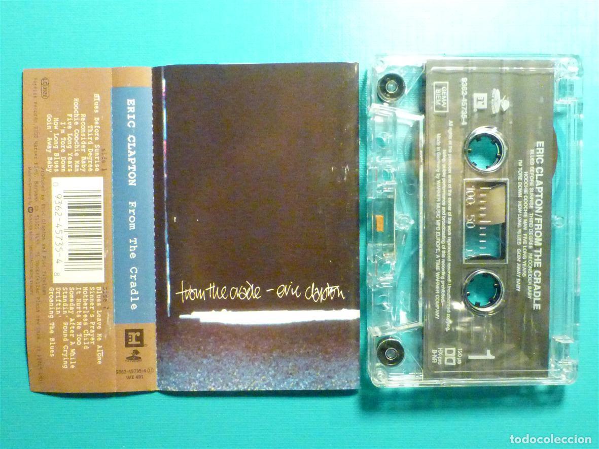 Casetes antiguos: ✔ Cinta de Cassette - Casete - Eric Clapton - From The Cradle - Reprise Records 1994 -