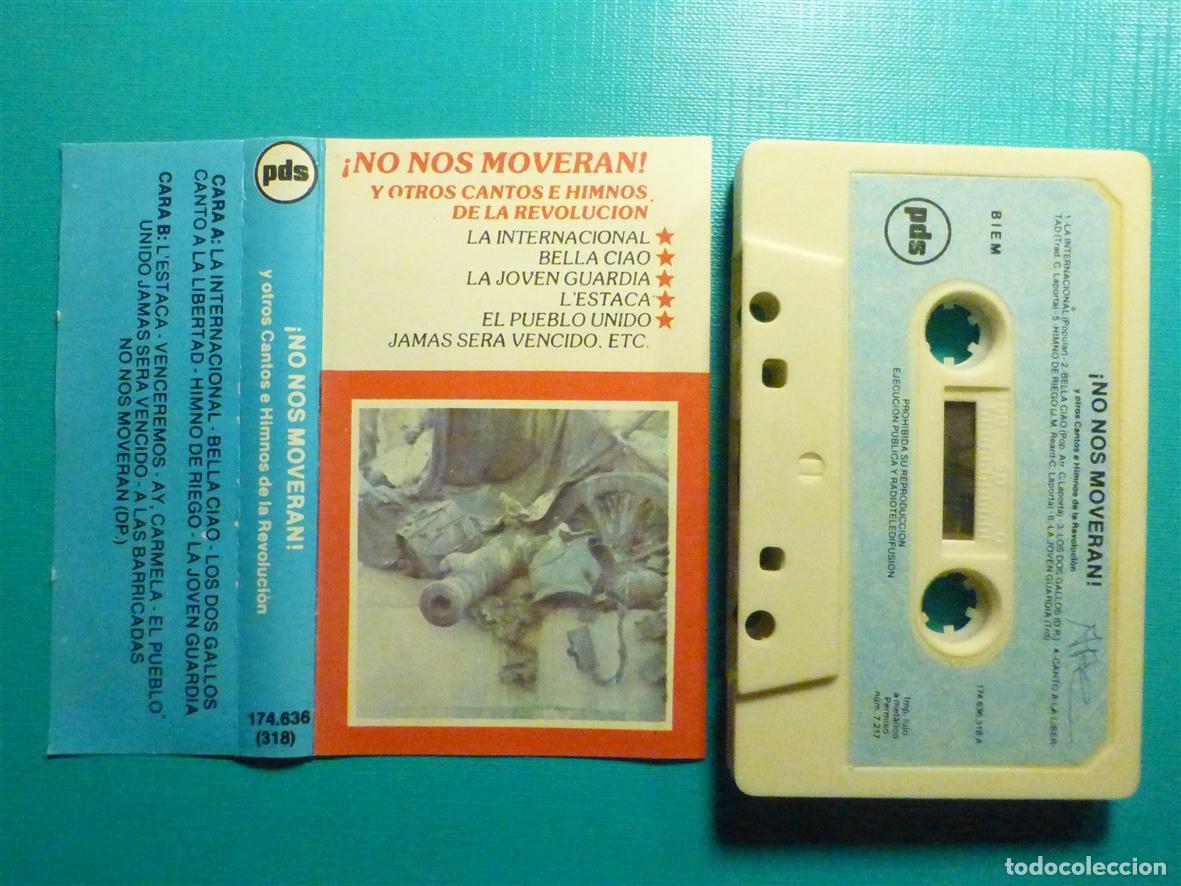 Casetes antiguos: ✔ Cinta de Cassette - Casete - &iexcl; No nos moveran ! Cantos e Himnos de la Revoluci&oacute;n - PDS 1977