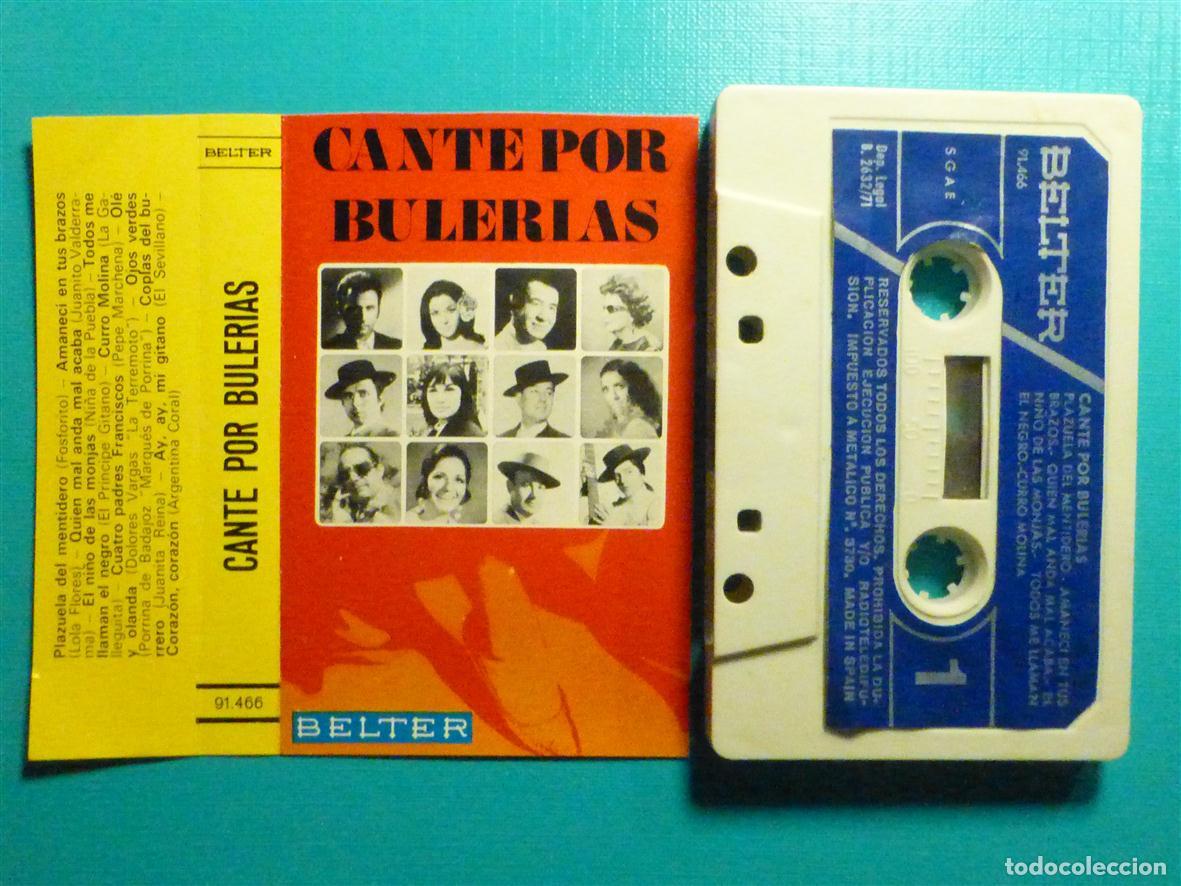 Casetes antiguos: ✔ Cinta de Cassette - Casete - Cante por Bulerias - La Galleguita, Argentina Coral, Belter 1971