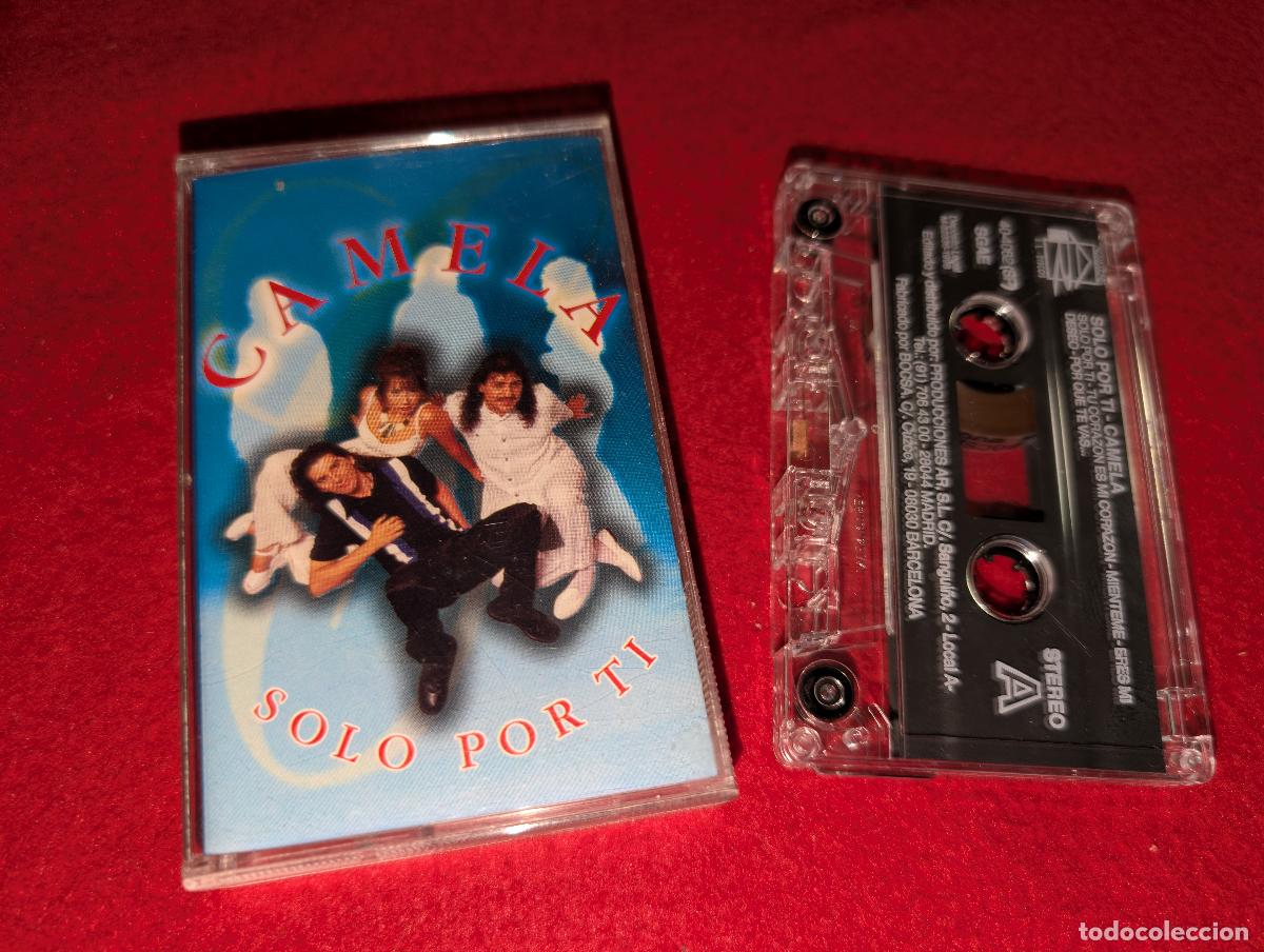 Casetes antiguos: CAMELA Solo por ti K7 CASSETTE 1998 Producciones AR