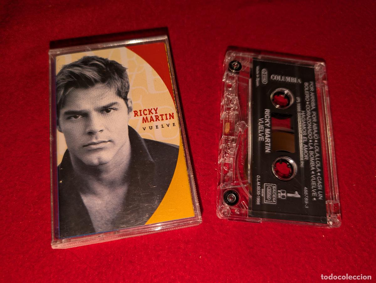 Casetes antiguos: RICKY MARTIN Vuelve K7 CASSETTE 1998 Columbia ESPA&Ntilde;A SPAIN